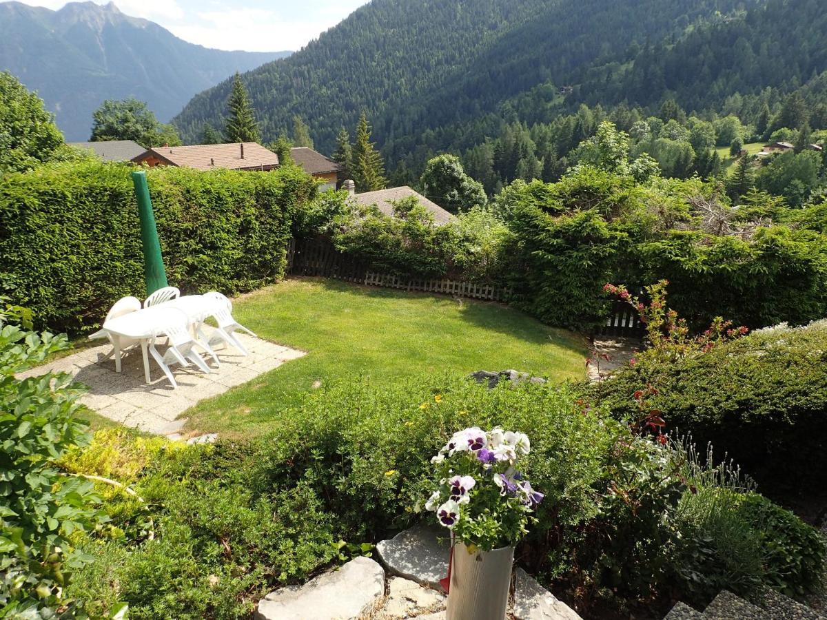 Vila Chalet Le Muguet Ovronnaz Exteriér fotografie