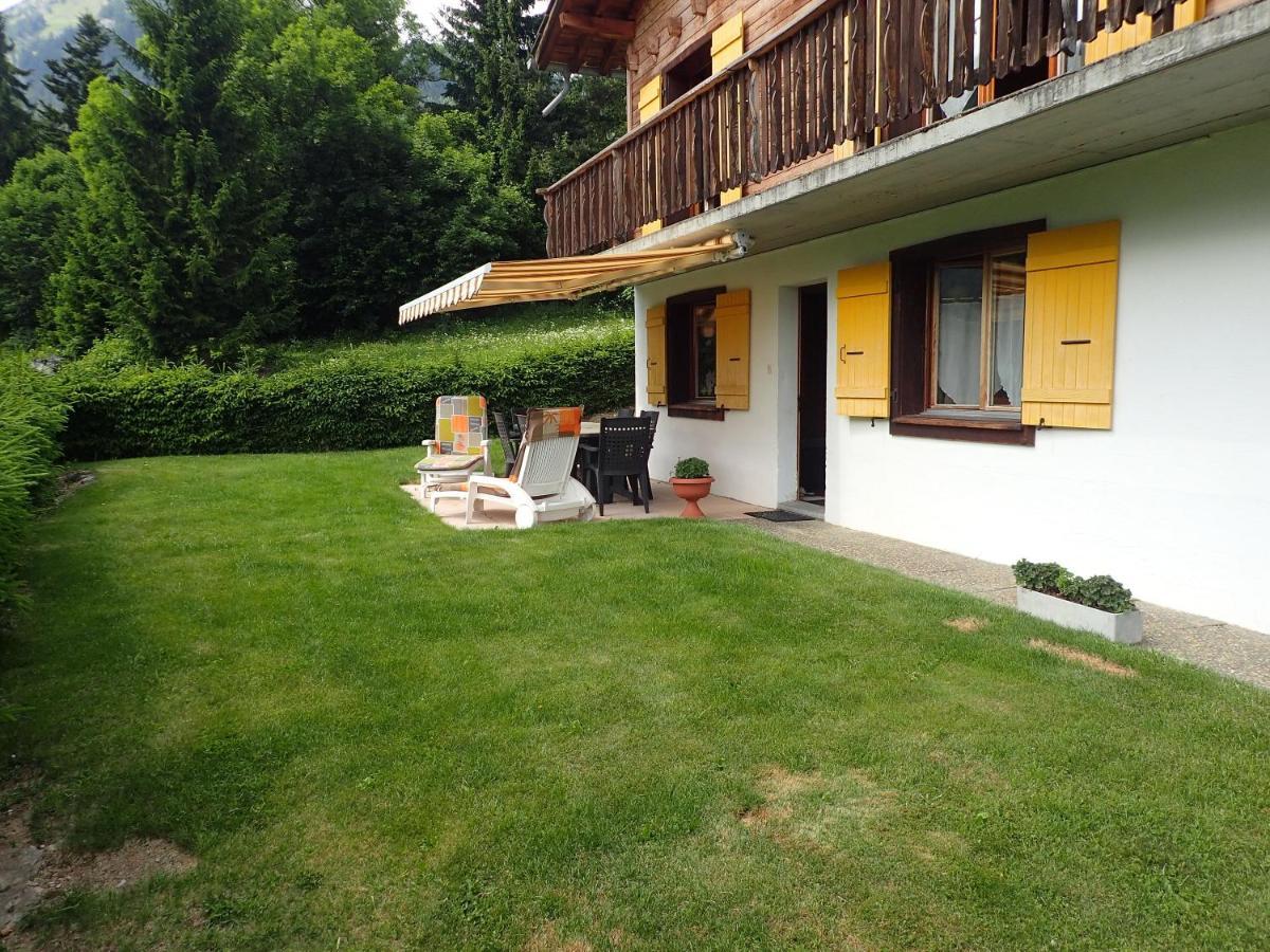 Vila Chalet Le Muguet Ovronnaz Exteriér fotografie